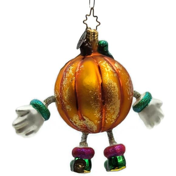 Christopher Radko Tricky Treats Pumpkin Halloween Christmas Tree Ornament - Picture 11 of 15